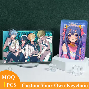 quicksand Acrylic Keychain