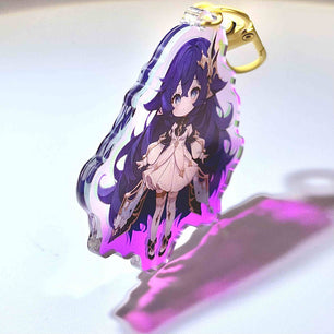acrylic name keychain