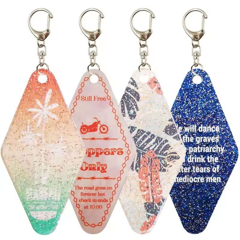 make acrylic keychains