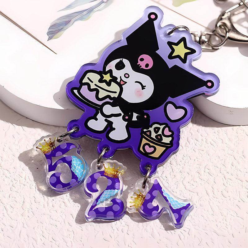 acrylic snake charm pendabt