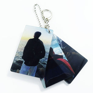 acrylic circle keychains
