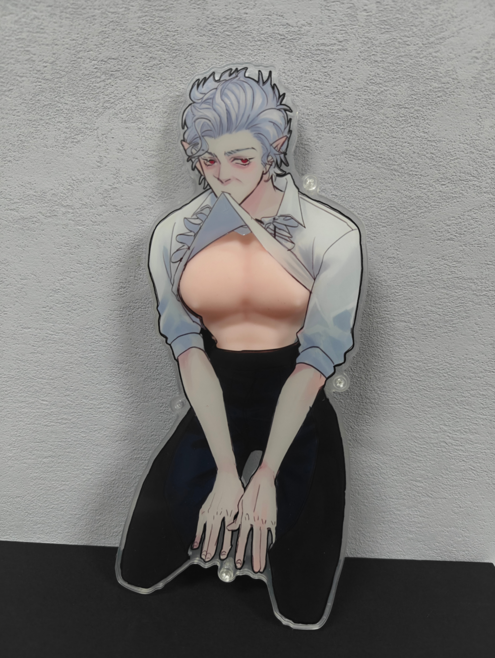 what are acrylic keychains made of