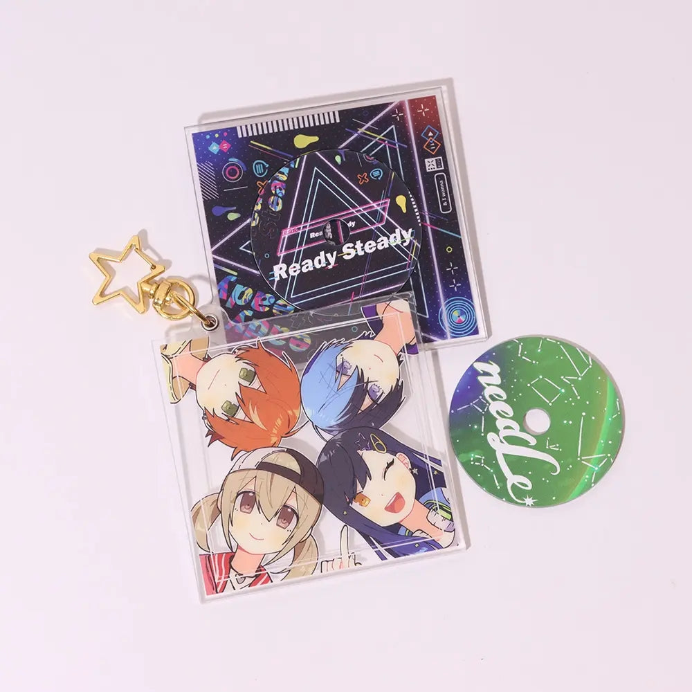 name acrylic keychain
