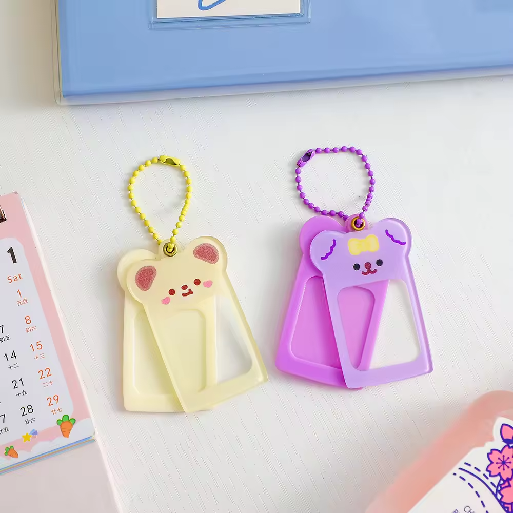 clear acrylic keychain