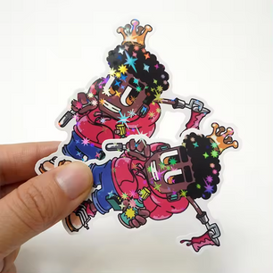 how to print vinyl stickers