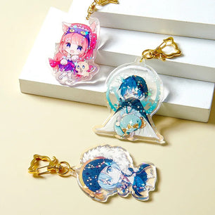 3d acrylic keychain